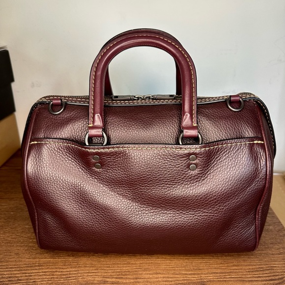 Coach 1941 Rogue Satchel in Oxblood - Picture 2 of 12